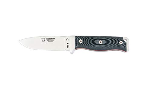 ELECTROPOLIS Überlebensmesser MT-5 Cudeman 120-M, schwarzer Micarta-Griff,...