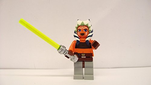 LEGO Star Wars Figur Ahsoka mit silberfarbenem Laserschwert