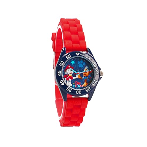 Pret Vadobag – Analoge Armbanduhr – Paw Patrol – Rot – für Kinder –...