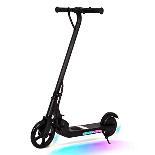 E-RIDES M2 Elektroroller Kinder Schwarz, 7 Zoll Faltbarer E Roller Kinder, 150W...