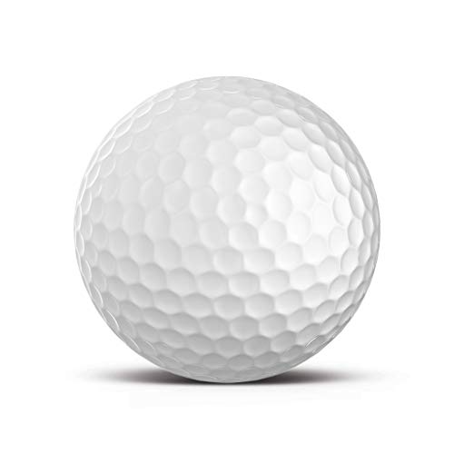 Blanko Golfball - Individuell Bedruckt mit Ihrem Text Bild oder Logo (Weiß)