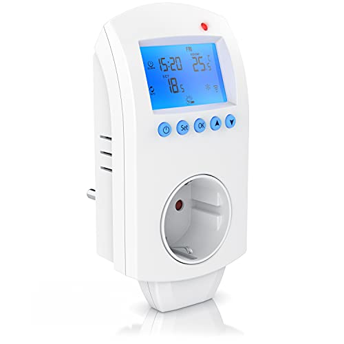 CSL - WLAN Thermostat Steckdose - Steckdosenthermostat - WiFi Smart Life, TUYA -...