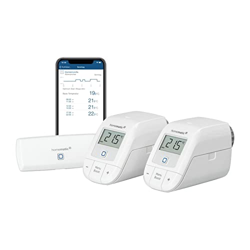 Homematic IP Smart Home Starter Set Heizen – WLAN, Digitale Steuerung für...