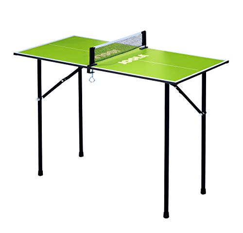Joola Unisex – Erwachsene Mini Tischtennisplatte 19104, Green, 90х45х76