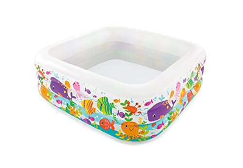 Intex See Aquarium Pool - Kinder Aufstellpool - Planschbecken - 159 x 159 x 50...