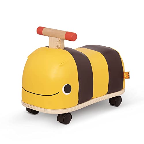 B. toys Rutschauto aus Holz – Rutscher Biene auf Rollen für Kinder und Babys,...