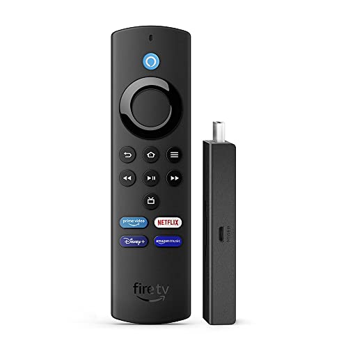 Fire TV Stick Lite mit Alexa-Sprachfernbedienung Lite (ohne TV-Steuerungstasten)...