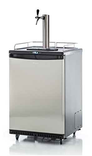 Fassbierkühlschrank 50l Fässer mit Schanksäule, Keg, Uhr, Schläuche & Co²