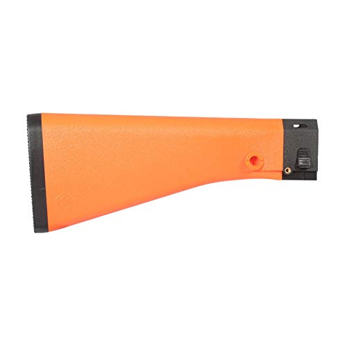 Worker - M16 Schulterstütze für NERF-Blaster - Schwarz-Orange - Dartblaster...