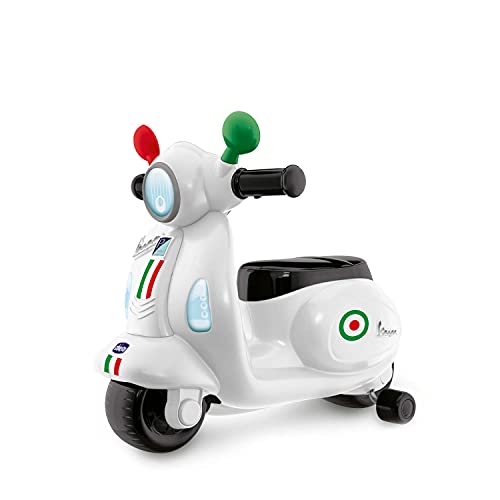 Chicco Motorrad Rutscher für Kinder Vespa Primavera, Kinderfahrzeug mit...