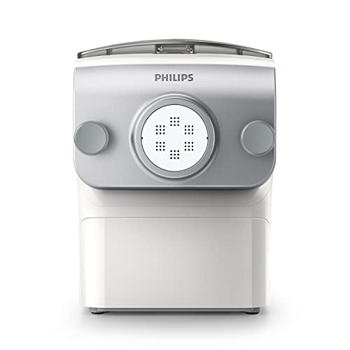 Philips Pastamaker – 4 Formaufsätze, silbern/weiß (HR2375/05)