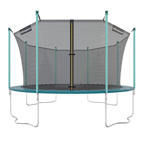 Ultrasport Garden Trampoline Jumper, Trampolin-Komplettset mit Sprungtuch,...