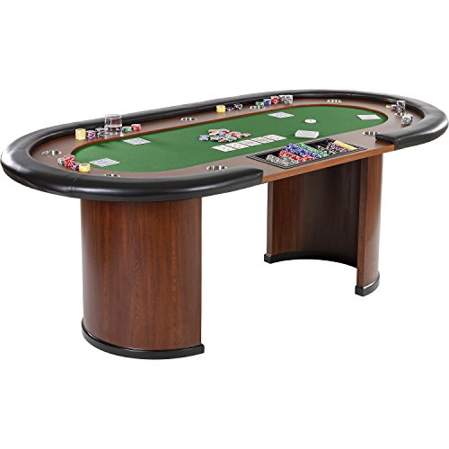 GAMES PLANET Maxstore Pokertisch „Royal Flush“, 213 x 106 x75 cm, Farbwahl,...
