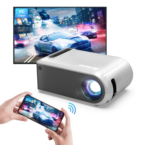 Mini Beamer, WiFi Beamer Full HD 1080P Unterstützt, Kolexa Mini Projektor für...