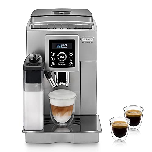 De'Longhi ECAM 23.466.S Kaffeevollautomat mit LatteCrema Milchsystem, Cappuccino...