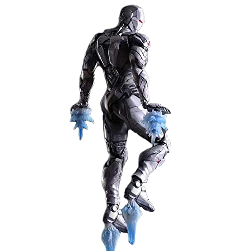 DTBBksy Filmfigur Play Arts Kai Iron&Man Graue Actionfigur Sammlerstück Modell...
