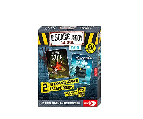 Noris 606101894 - Escape Room Duo Horror, Familien und Gesellschaftsspiel für...