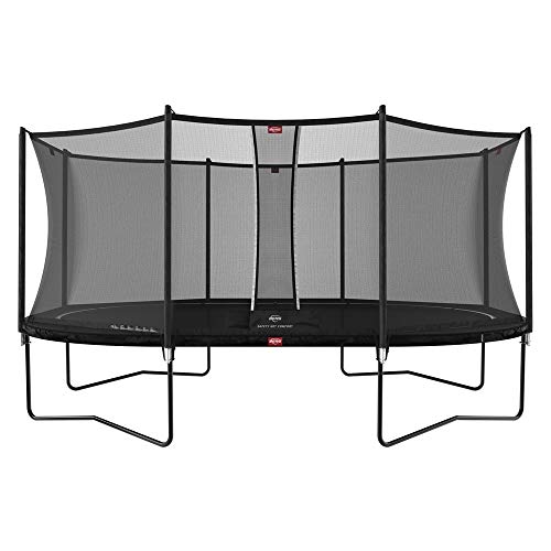 BERG Grand Favorit Trampoline Regular 520 cm schwarz + Safety Net Comfort |...