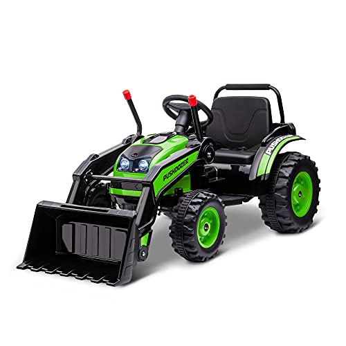 HOMCOM Kinder Elektrobagger Sitzbagger für Kinder Geländewagen Traktor...