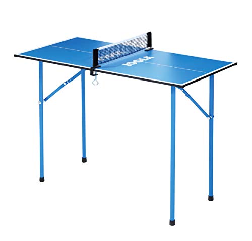 JOOLA 19100 Tischtennisplatte TT-Tisch Mini Tischtennistisch, Blue, one size