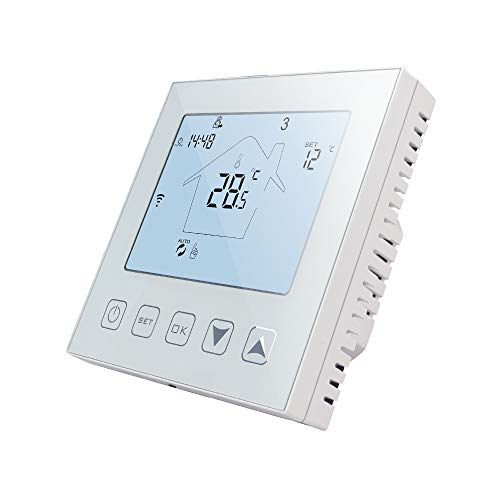 KETOTEK Smart Thermostat Fussbodenheizung Elektrisch WiFi 16A Alexa Google Home...