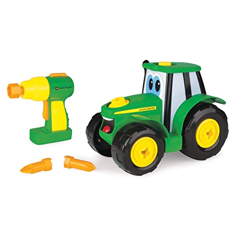 John Deere 46655 Bau-Dir-Deinen-Johnny-Traktor, Kinder Traktor zum Selbstbauen,...