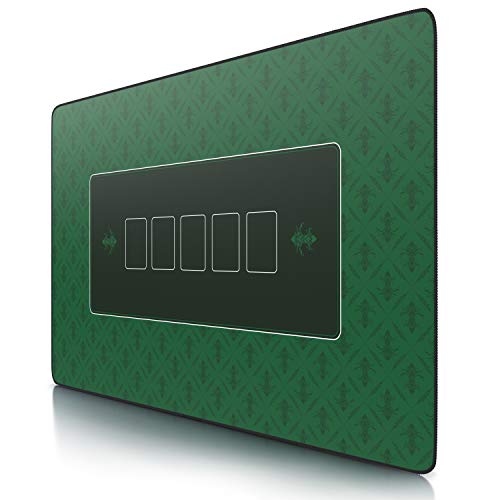 CSL - XXL Deluxe Pokerrmatte 1000x600mm - XXL Poker Unterlage Pokertisch mit...