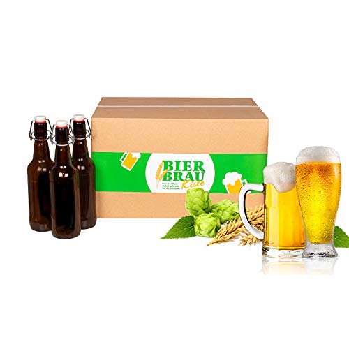 Braupartner Bierbrauset | BierbrauKiste Flaschen-Version HELLES | zum Bier...