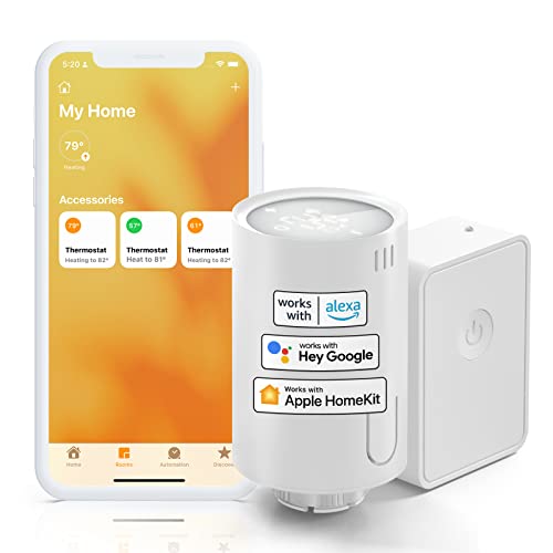 [Upgrade] Meross Smart Heizkörperthermostat inklusive Hub, kompatibel mit...