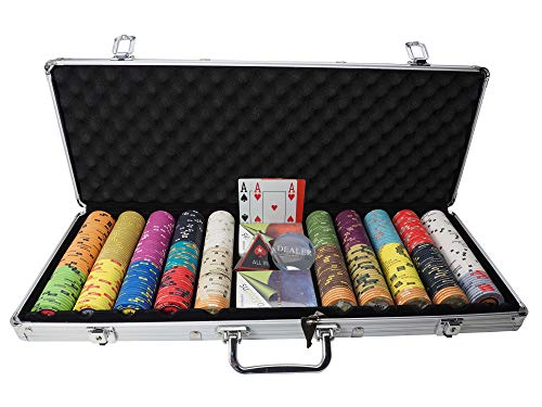 Suplaya Pokerkoffer mit Keramikchips