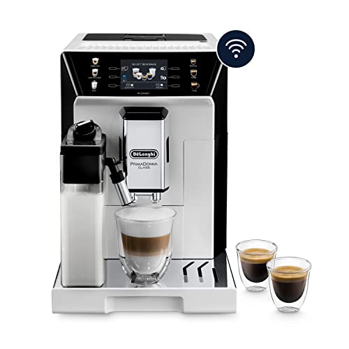 De'Longhi PrimaDonna Class ECAM 550.65.W Kaffeevollautomat mit LatteCrema...