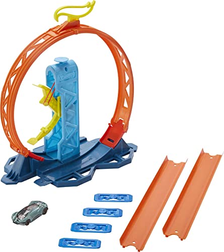 Hot Wheels GLC90 - Track Builder Unlimited Looping Kicker Set Zubehörteile,...