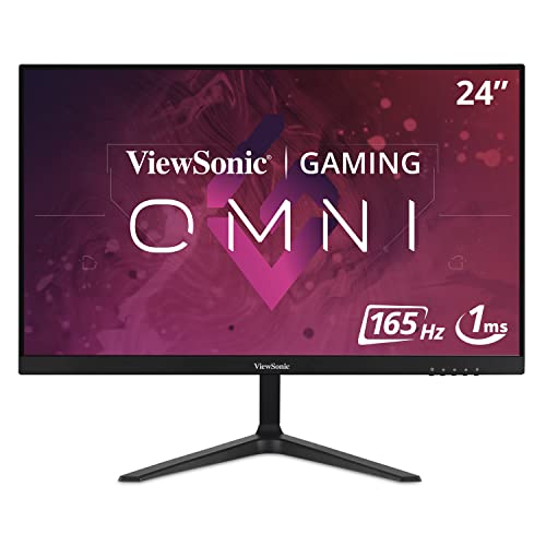 Viewsonic VX2418-P-MHD 60,5 cm (24 Zoll) Gaming Monitor (Full-HD, Adaptive Sync,...