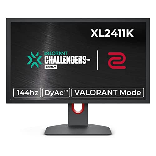 BenQ ZOWIE XL2411K Gaming Monitor (24 Zoll, 144 Hz, 1ms, DyAc, XL Setting to...