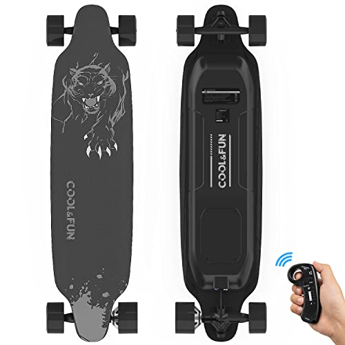 RCB Longboard Elektromotor Skateboard E Skateboard, mit Fernbedienung,...