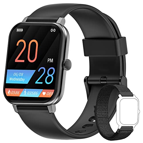 Blackview Smartwatch, R3 Pro Fitnessuhr mit 1,69 Zoll großer HD-Farbbildschirm,...