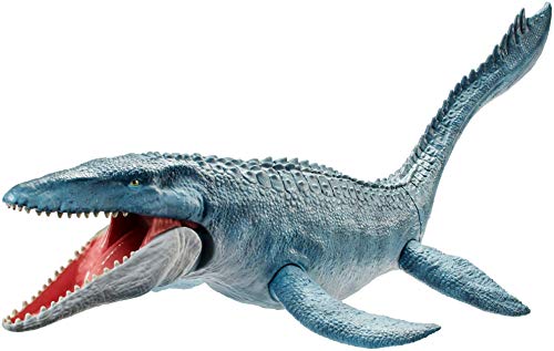 Jurassic World FNG24 - Mosasaurus-Figur, Dinosaurier Spielzeug ab 3 Jahren