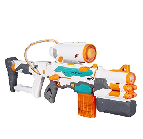 Hasbro Nerf B5577EU4 - N/Tri Strike Elite Modulus Blaster, Spielzeugblaster