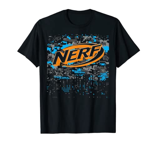 Nerf Glitch Camouflage Logo T-Shirt