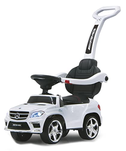 JAMARA 460244 - Rutscher Mercedes GL63AMG weiß 2in1 – Kippschutz,...