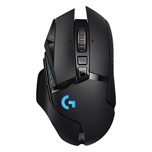 Logitech G502 LIGHTSPEED kabellose Gaming-Maus mit HERO 25K DPI Sensor, Wireless...