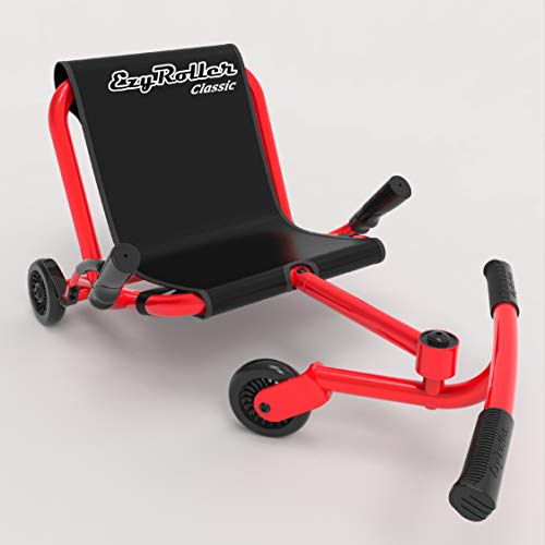 EzyRoller Classic Kinderfahrzeug Dreirad Sitz Spielzeug, Farbe: rot