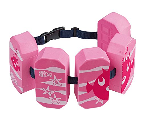 Beco 96071-4_pink 96071 4 - Schwimmgürtel Sealife, für 2 - 6 Jahre, 15 - 30...