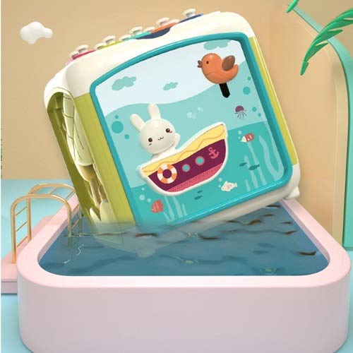 Lihgfw Multifunktionsspieltisch, Babyspielzeug, Heptaeder, Kinderhandtrommel,...