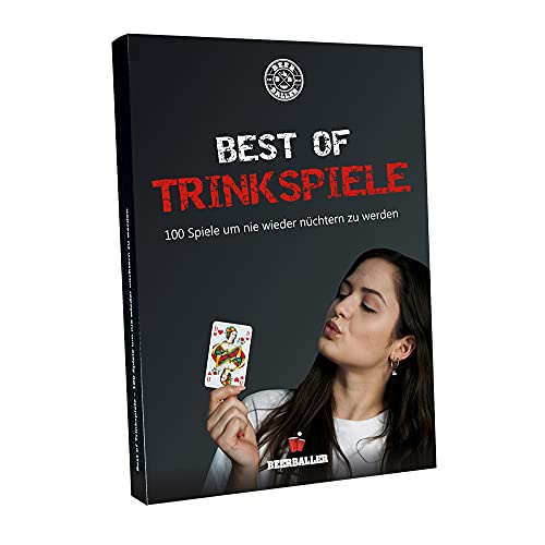 BeerBaller® Trinkspiel Buch - Best of TRINKSPIELE - 100 Spiele, um nie Wieder...