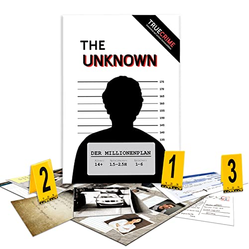 The Unknown Krimispiel Fall 1 – der Millionenplan - Escape Room Spiel für...