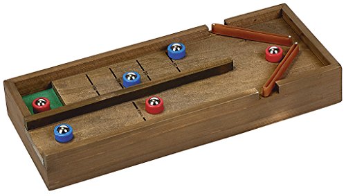 Moses 92089 Wooden Game Rebound Shuffleboard | TischCurling | Aus Holz