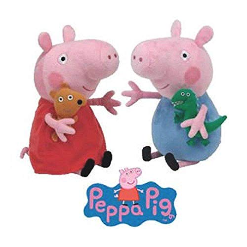 Ty Beanie Babies - Peppa Pig & George 15cm