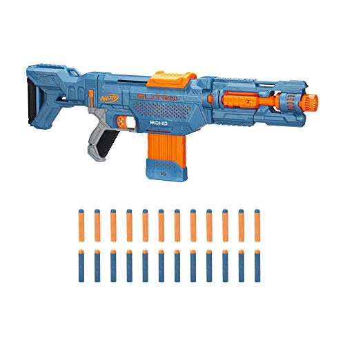 Nerf Elite 2.0 Echo CS-10 Blaster – 24 Nerf Darts, 10-Dart Clip-Magazin,...