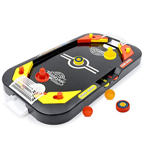 Ourine 2-in-1 Mini-Eishockey-Tischfußball, für Kinder, Familie, interaktives...